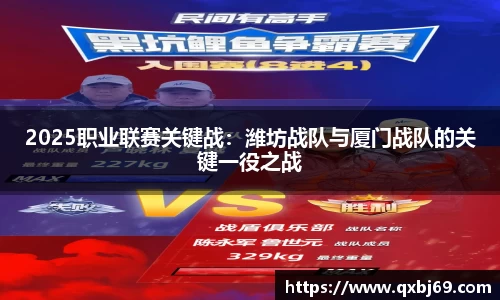 2025职业联赛关键战：潍坊战队与厦门战队的关键一役之战
